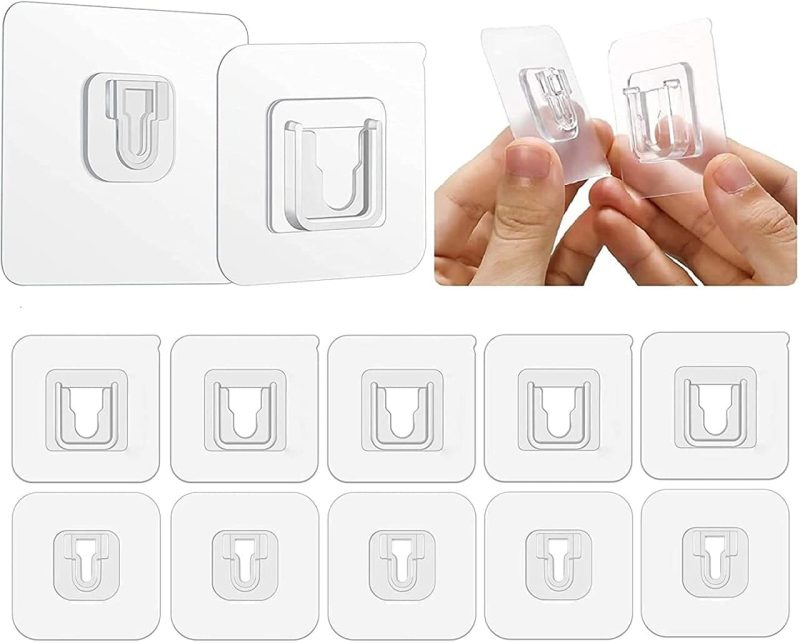 12 pcs Double sided adhesive Wall Hook - Image 2