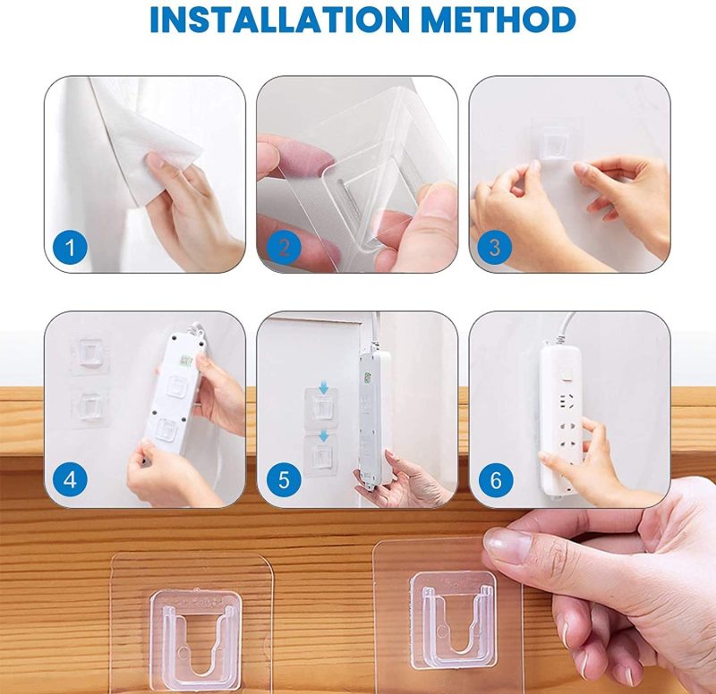 12 pcs Double sided adhesive Wall Hook - Image 5