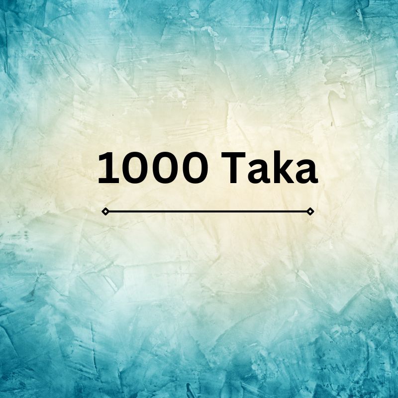 Under 1000 taka