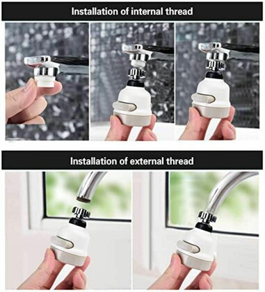 Movable Kitchen Tap Head (2 PCS) - Image 3