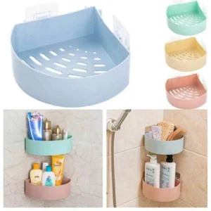 Corner Shelf Bathroom Kitchen Rack (1 pcs)