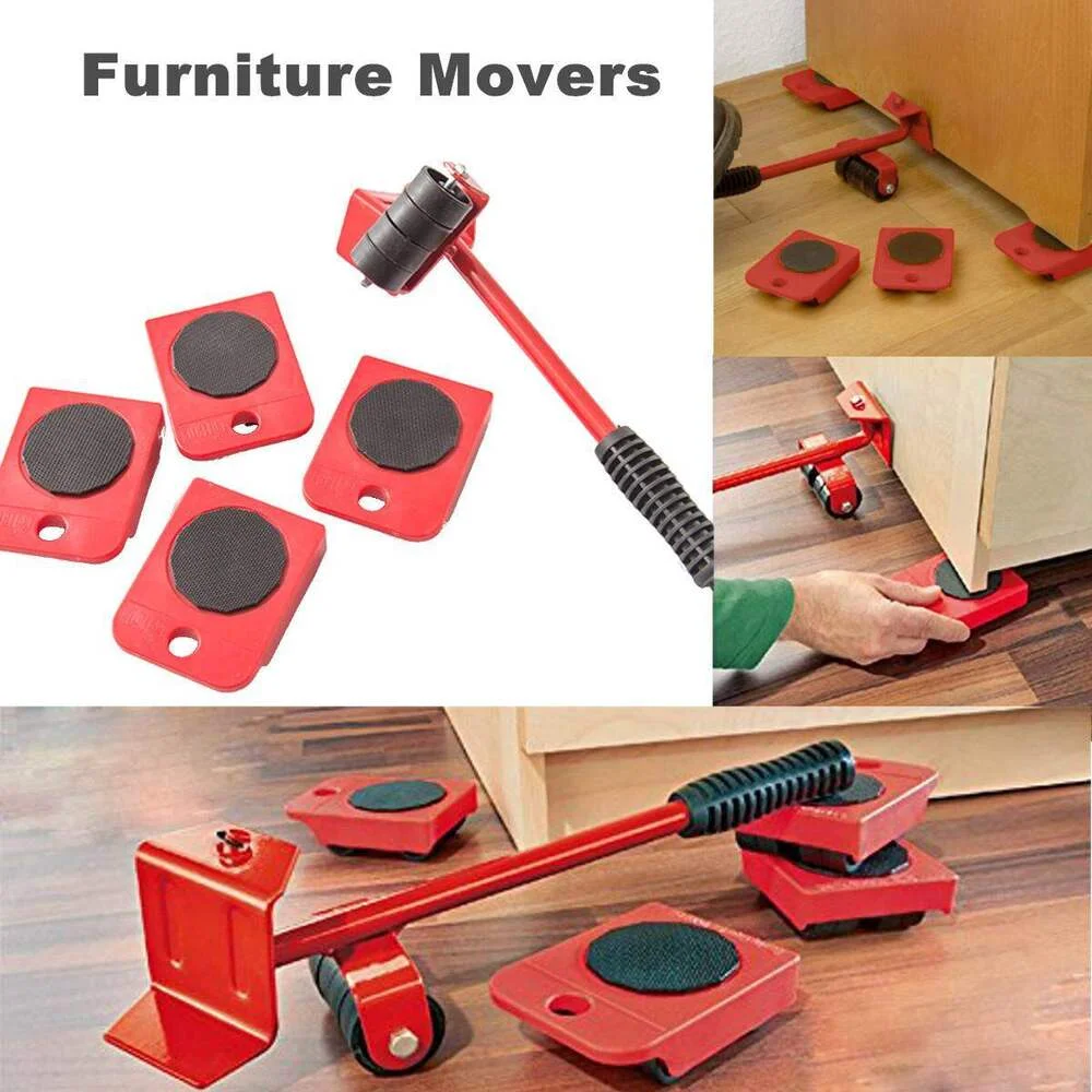 A grade Quality Furniture Moving Tool 5 pcs set