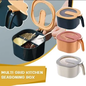 4 section kitchen masala box (1pcs)